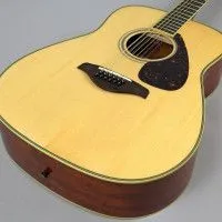 Yamaha FG820-12N Гитара электроакустическая 12-струнная, цвет натуральный (глянцевый лак)