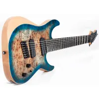 SCHECTER REAPER-7 MULTI-SCALE CB Электрогитара мультимензурная, 7 струн, цвет Satin Charcoal Burst