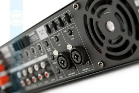 CVGaudio M-83T микшер - усилитель для систем Public Adress 80W-100V, 2MIC IN, 3 aux in, 2U корпус