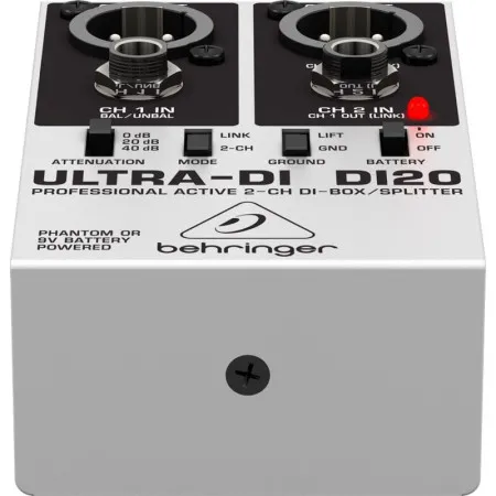 Директ-бокс BEHRINGER DI-20 ULTRA-DI