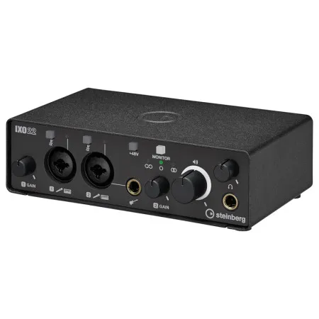 YAMAHA Steinberg IXO22 Black Внешняя звуковая карта USB