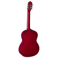 LA MANCHA Rubinito Rojo SM Гитара классическая 4/4, массив ели, цвет красный прозрачный