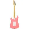 ARIA STG-MINI KWPK Электрогитара Stratocaster уменьшенная, S/S/S, цвет розовый