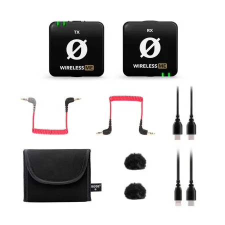 RODE Wireless ME Радиосистема, 1 микрофон-передатчик + накамерный приемник, цвет чёрный
