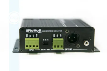 CVGaudio ReVolt Одноканальный конвертор 100V/70V/50V спикерного сигнала в звуковой сигнал линейного