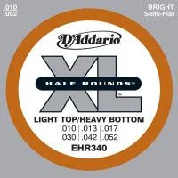 Набор струн для 6-струнной электрогитары D`ADDARIO EHR340