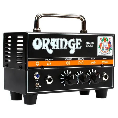 ORANGE MD Micro Dark Усилитель гитарный гибридный, мини-голова