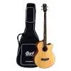 Cort AB850F NAT W_BAG Электроакустическая бас-гитара с чехлом
