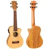 Flight DUC328 CEQ SP/ZEB Укулеле Concert со звукоснимателем, чехол в комплекте