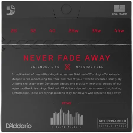 D'Addario XTC45