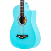 Belucci BC-C38 SKY Гитара акустическая 38", 6-струнная, углеродное волокно, цвет небесно-голубой