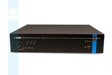 CVGaudio M-243T - профессиональный микшер-усилитель 240W / 100V или 240W / 4-16ohm (mono)