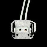 SHOWGEAR G9.5 (parts 2) Ламподержатель (патрон) керамический с проводами и оснасткой SHOWGEAR G9.5 (parts 2) Ламподержатель (патрон) керамический с проводами и оснасткой