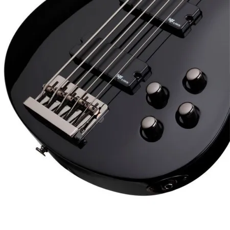SCHECTER SGR C-5 BASS BLK Бас-гитара, 5 струн, 24 лада, цвет глянцевый черный