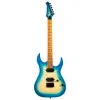 SPIRA S-500 QAB Электрогитара, Superstrat, 6 струн, HH, цвет синий берст