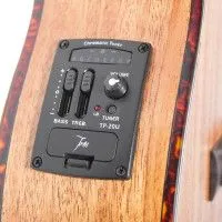 TOM TUT-200E Укулеле тенор со звукоснимателем в фирменном чехле