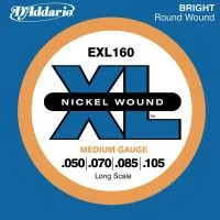 Набор струн для 4-струнной бас-гитары D`ADDARIO EXL160