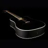 KEPMA D1CE Black Matt Гитара электроакустическая Dreadnought, цвет черный матовый
