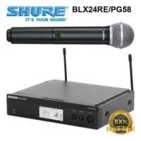 SHURE BLX24RE/PG58 M17 радиосистема вокальная, 1 ручной микрофон SHURE BLX24RE/PG58 M17 радиосистема вокальная, 1 ручной микрофон