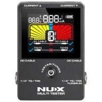 NUX NMT-1 Тюнер-мультитестер 4-в-1 (тюнер, кабельный тестер, измеритель тока и напряжения педали)