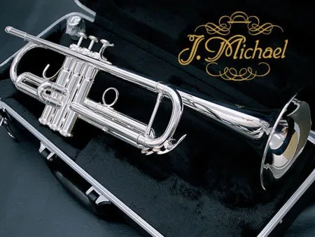 J. Michael TR-300S Труба Bb, серебряное покрытие, в кейсе