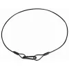 LEXOR BXS03B760-PVC Тросик страховочный, длина 0.76 м,  до 40 кг, чёрный