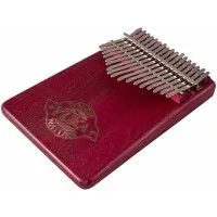 YUKA KA-17-BRD Калимба из массива клёна, 17 язычков, цвет бордо