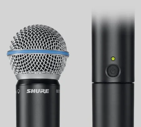 SHURE BLX24E/B58 K3E радиосистема UHF, 1 ручной микрофон
