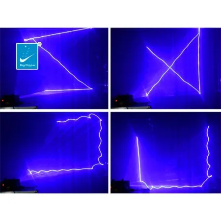 Big Dipper B1000 Лазерный анимационный проектор, синий, 1 Вт