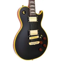 ARIA PE-F80 BKTP Электрогитара 6 струн, корпус Les Paul, цвет черный