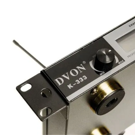 DVON K-333 Радиосистема UHF, 2 ручных микрофона