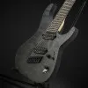 ESP LTD M-1007MS FM Электрогитара, 7 струн, мультимензурная, цвет черный глянцевый