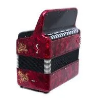 Баян БН-46 (Б-46) «ТУЛА» 3-рядный, 2-голосный, 77/46х37-II