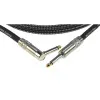 KLOTZ VINA450 59 Vintage Шнур инструментальный Jack 1/4"(прямой) ⇔ Jack 1/4"(угловой), 4.5 метра