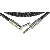KLOTZ VINA450 59 Vintage Шнур инструментальный Jack 1/4"(прямой) ⇔ Jack 1/4"(угловой), 4.5 метра