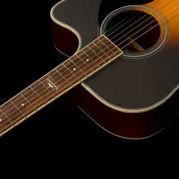 KEPMA D1CE Sunburst Гитара электроакустическая Dreadnought, цвет санберст  глянцевый