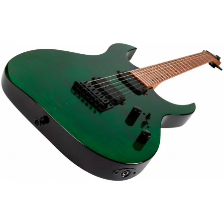 SPIRA S-450 TGR Электрогитара, Superstrat, 6 струн, цвет глянцевый зеленый
