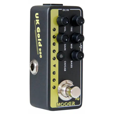 Mooer UK Gold 900 Преамп, двухканальный, мини, JCM 900
