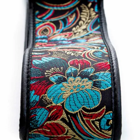 RightOn Straps Talisman Beppu II Teal Ремень для гитары, текстиль/синтетика