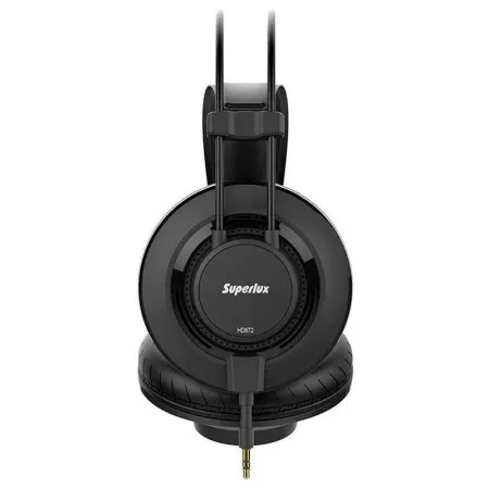 Superlux HD672 Black Наушники профессиональные студийные, полуоткрытого типа, чёрные