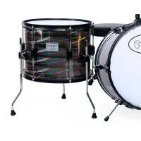 TJW HE165-P2-LS Барабанная установка, серебристая