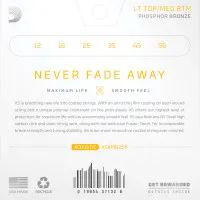 D'Addario XSAPB1256 Набор струн для 6-струнной акустической гитары, размер 12-56