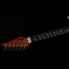 JET JS-450 QTBR Электрогитара, Stratocaster, цвет коричневый прозрачный