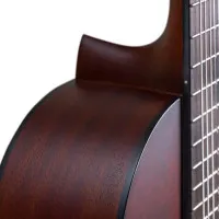 LA MANCHA Marble-N-SCR Гитара классическая, размер 4/4, цвет Screwed Crimson