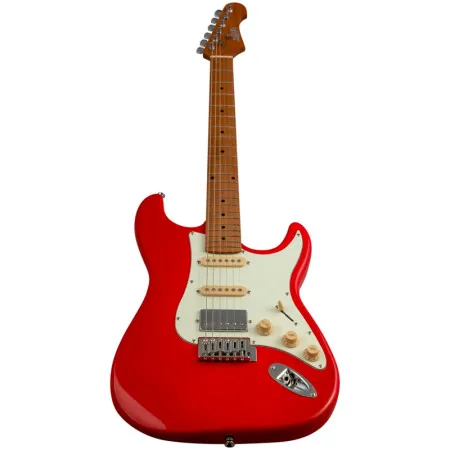 JET JS-250 RD Электрогитара, Stratocaster, 6 струн, цвет красный 