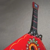 Мастерская Сереброва (к2-бл-01) Балалайка с бубенцами детская