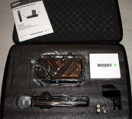 SHURE BLX24E/PG58 K3E радиосистема UHF, 1 ручной микрофон