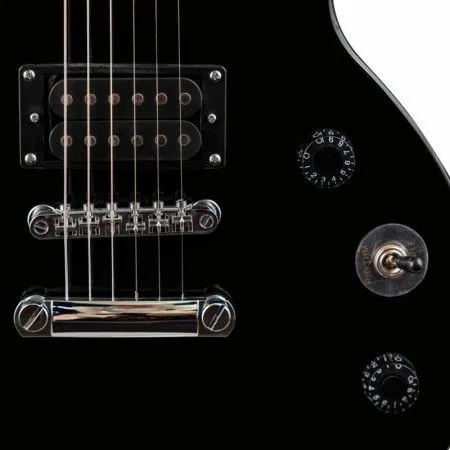 TERRIS TLP-045 BK Электрогитара, Les Paul, HH, 6 струн, цвет черный