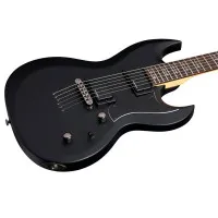 SCHECTER DEMON S-II ABSN Электрогитара, 6 струн, цвет состаренный черный