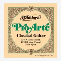 Набор струн для 6-струнной классической гитары D`ADDARIO EJ48
